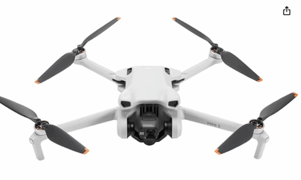 DJI Mini 3 – Dron Mini con cámara ligero y plegable con vídeo 4K HDR
